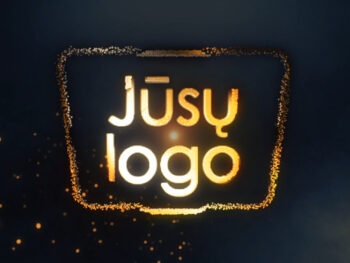 animacija logo burst